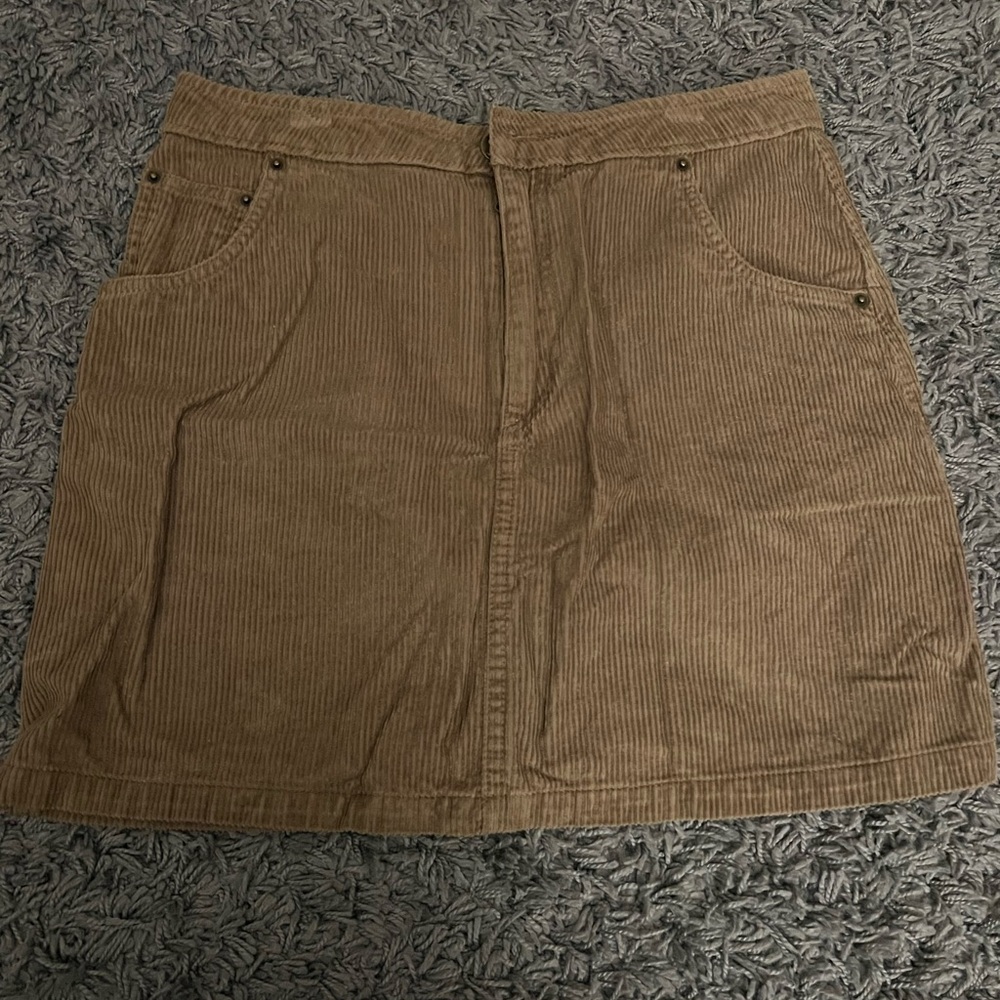 Vans Brown Corduroy Skirt